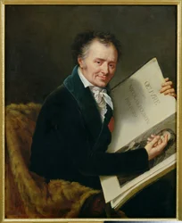 Portrait of Dominique Vivant (1747-1825) Baron Denon, 1808